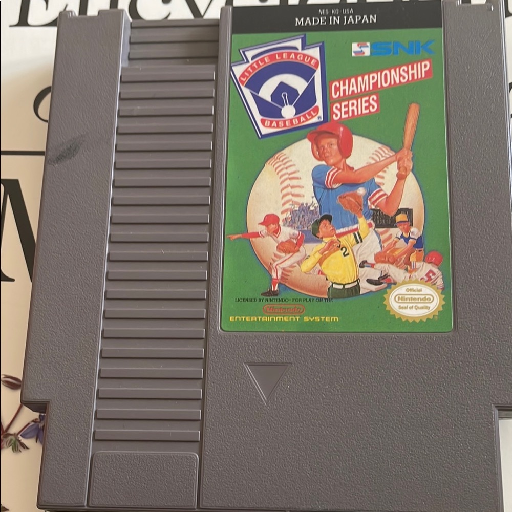 SNK Championship Series NES Game Cartridge